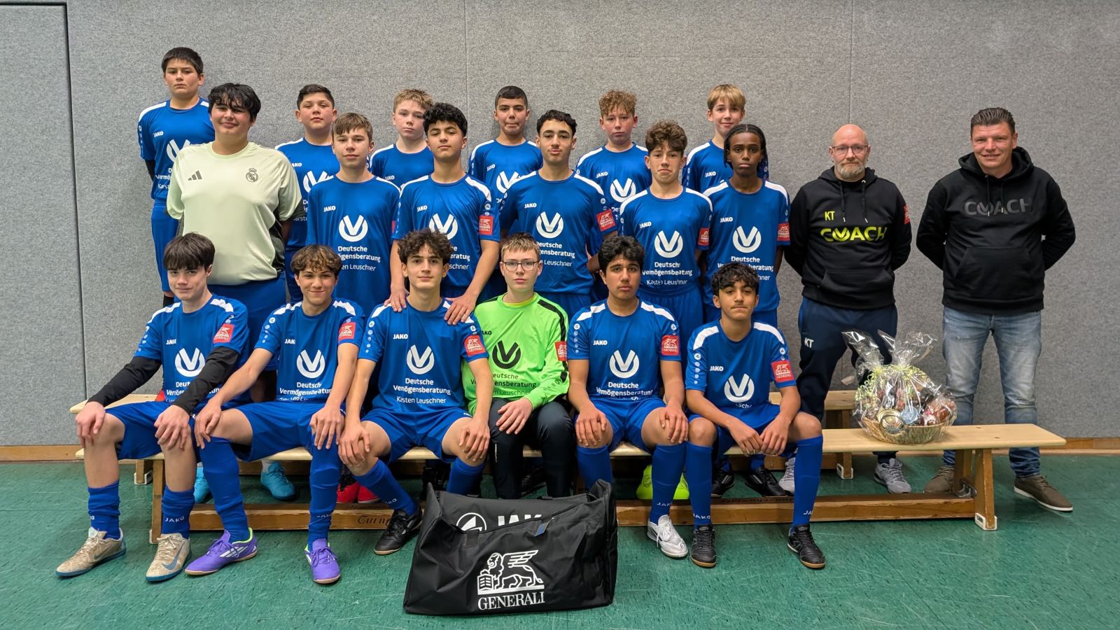 Neue Trikots für die C2 des SV06 Holzminden – Unterstützung, die man sieht