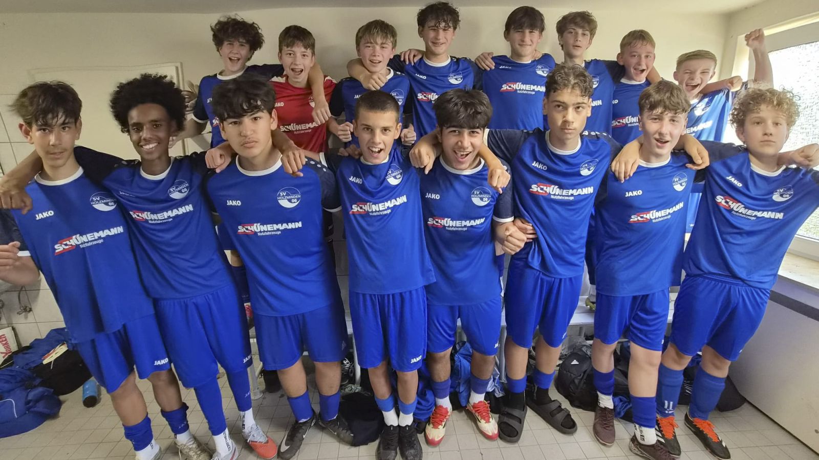 Perfekt: C-Jugend des SV06 Holzminden steigt in die Landesliga auf